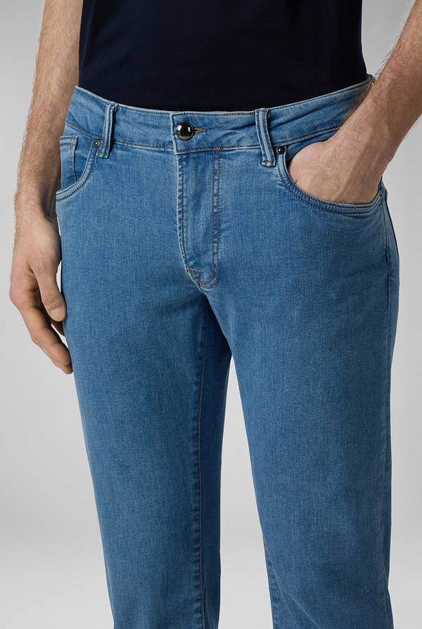 Pal Zileri Denim 5 tasche effetto delavè Offerte esclusive