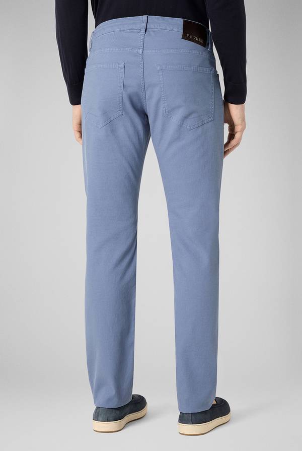Pal Zileri Pantalone 5 tasche in cotone stretch tinto in capo Grandi sconti