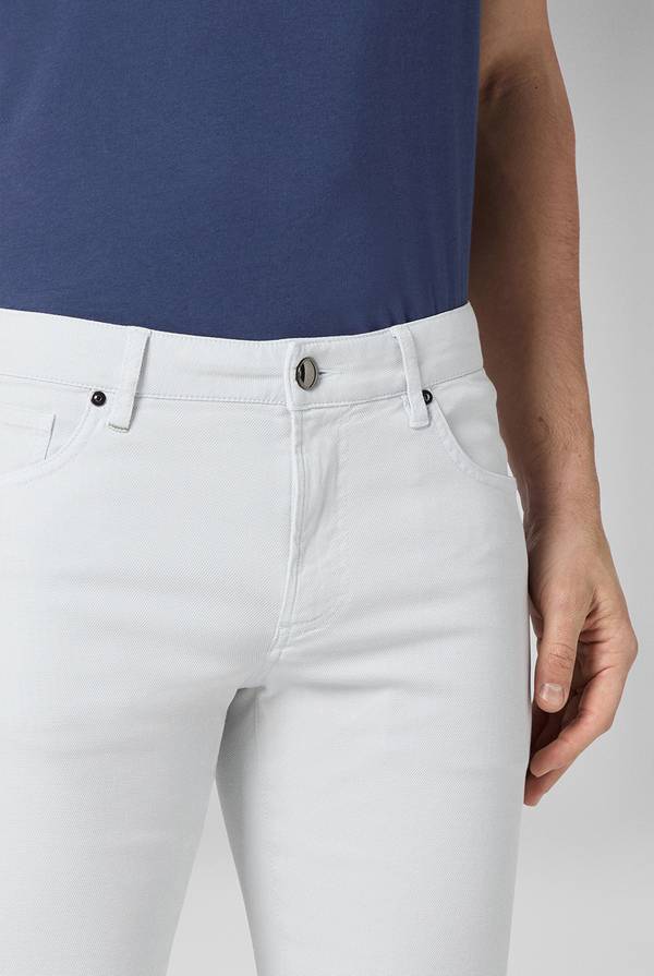 Pal Zileri Pantalone 5 tasche in cotone stretch tinto in capo Offerte stagionali