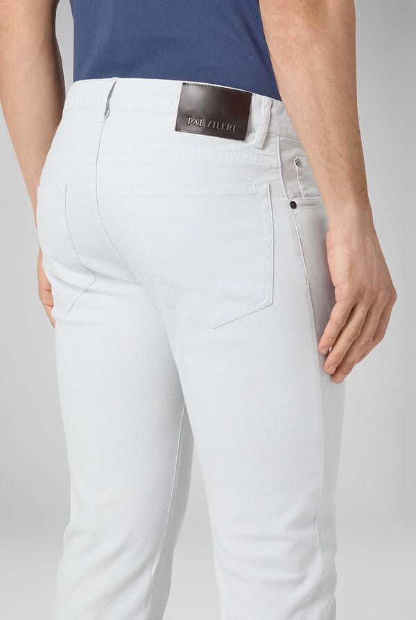 Pal Zileri Pantalone 5 tasche in cotone stretch tinto in capo Offerte stagionali