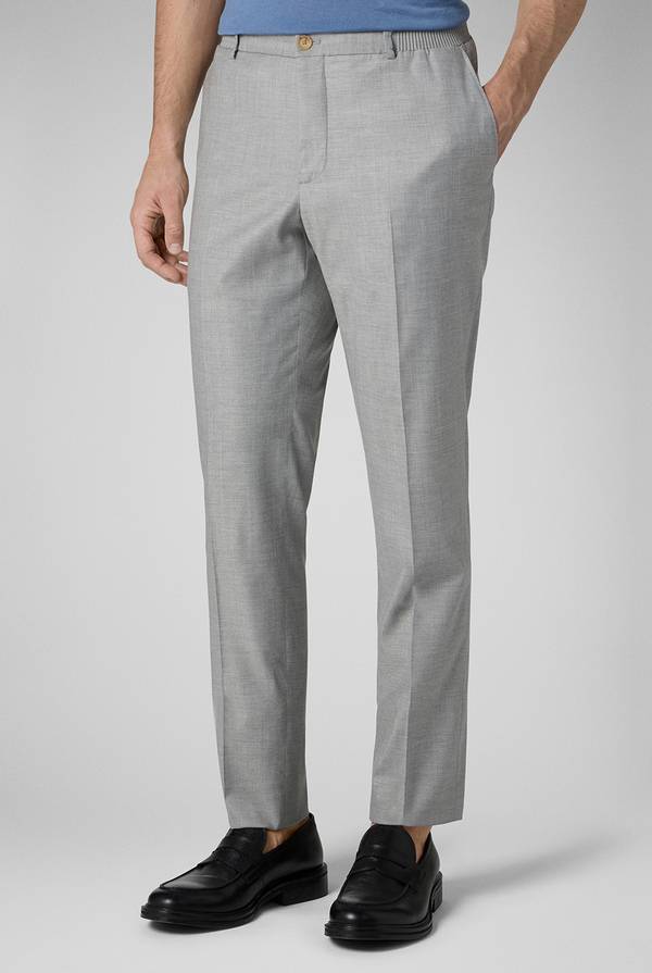 Pal Zileri Pantalone classico in lana e bamboo Comprane uno, ottenene uno gratis