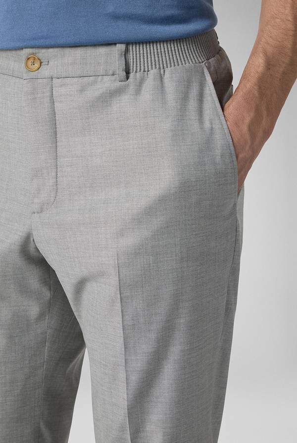 Pal Zileri Pantalone classico in lana e bamboo Comprane uno, ottenene uno gratis