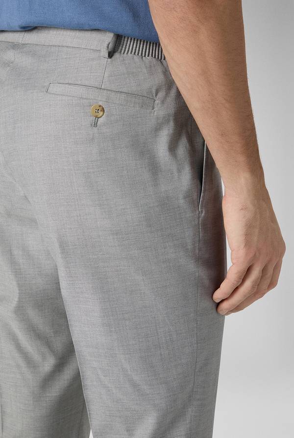 Pal Zileri Pantalone classico in lana e bamboo Comprane uno, ottenene uno gratis
