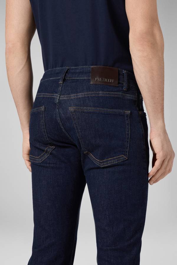 Pal Zileri Denim 5 tasche lavaggio scuro Prezzo basso
