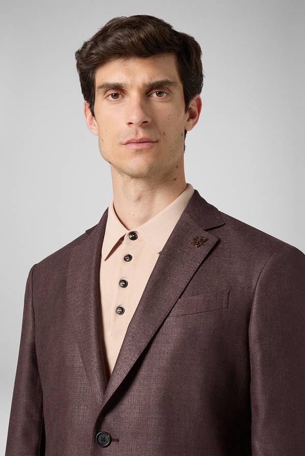 Pal Zileri Giacca Tailored in lana e seta In vendita