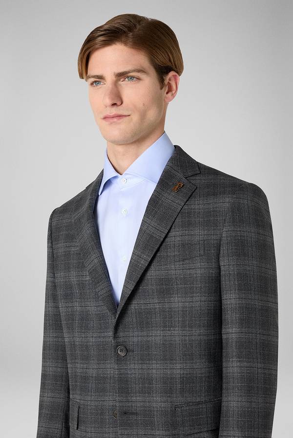 Pal Zileri Abito Palladio in lana con motivo Principe di Galles Shopping Online