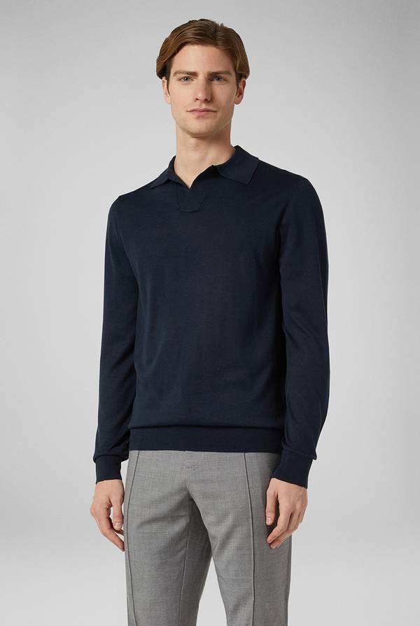 Pal Zileri Polo in maglia a maniche lunghe Online