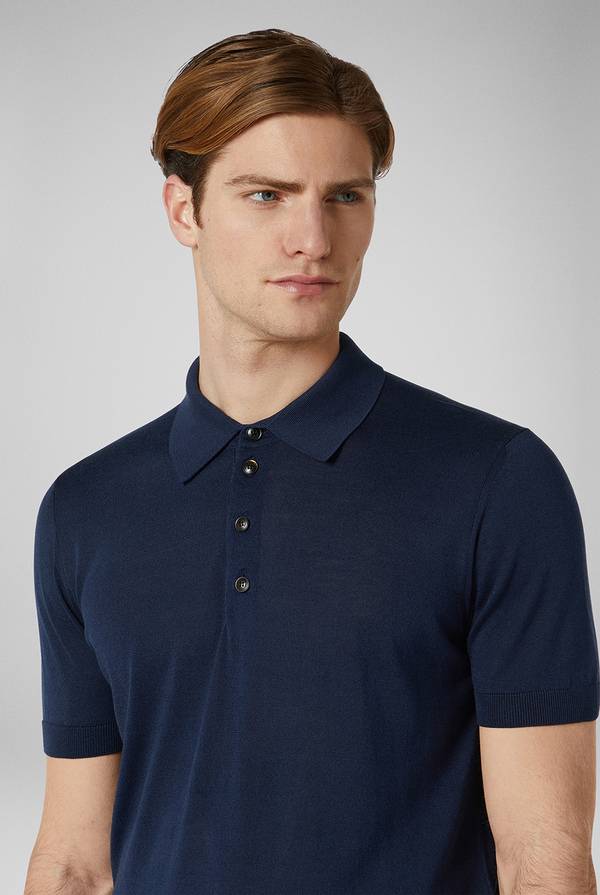 Pal Zileri Polo in maglia di seta e cotone Outlet
