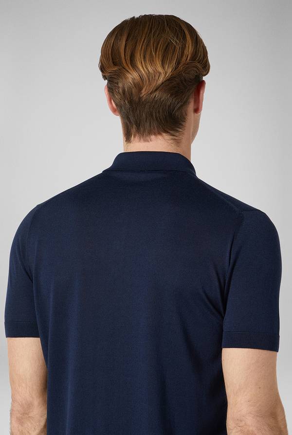 Pal Zileri Polo in maglia di seta e cotone Outlet