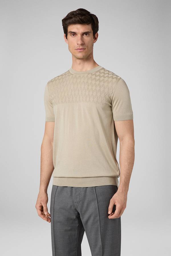 Pal Zileri Tshirt con lavorazione 3D Saldi