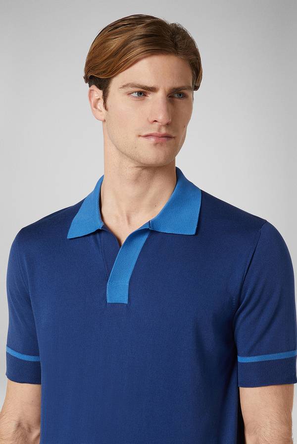 Pal Zileri Polo in maglia con dettagli a contrasto Offerte
