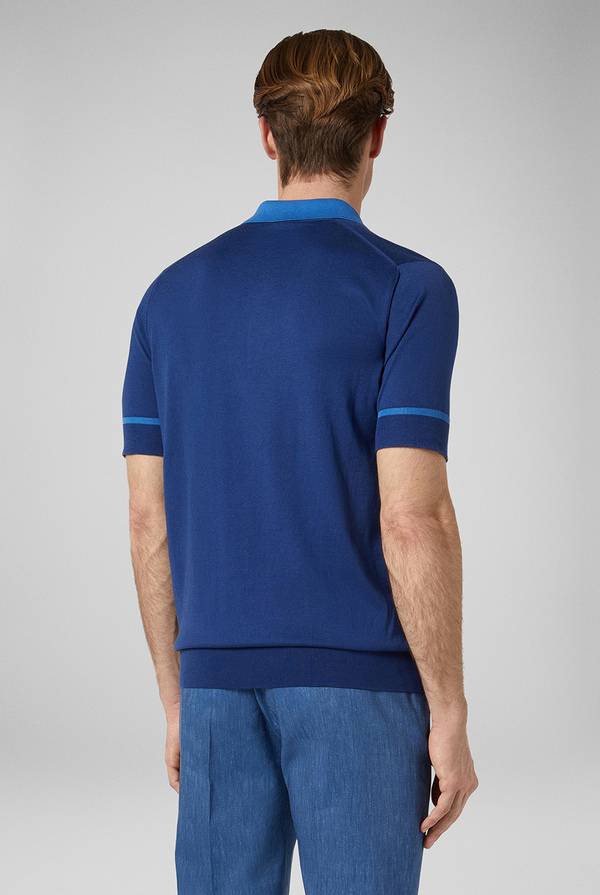 Pal Zileri Polo in maglia con dettagli a contrasto Offerte