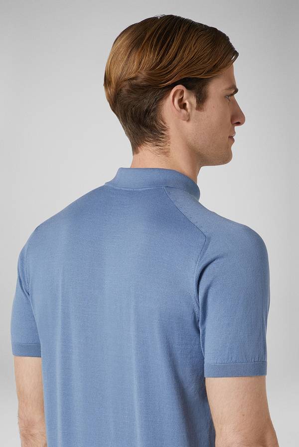 Pal Zileri Polo in maglia con calati Vendita Economica