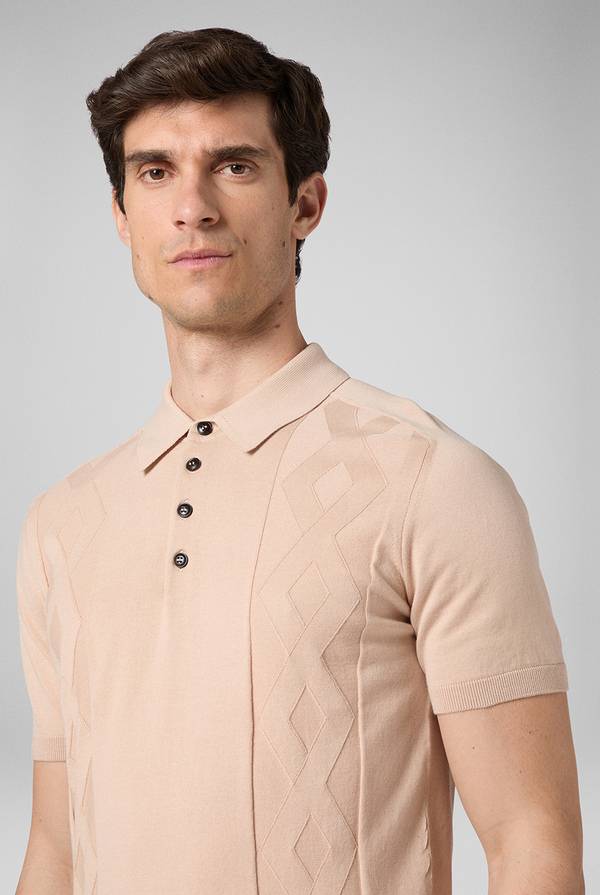 Pal Zileri Polo in maglia con calati Saldi Di Fabbrica