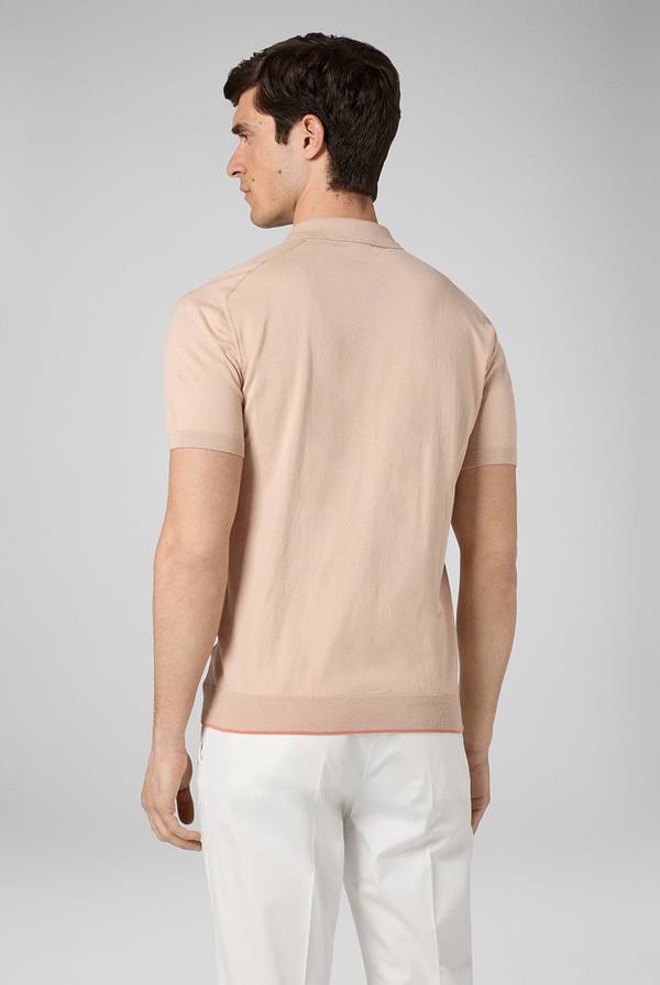 Pal Zileri Polo in maglia con calati Saldi Di Fabbrica