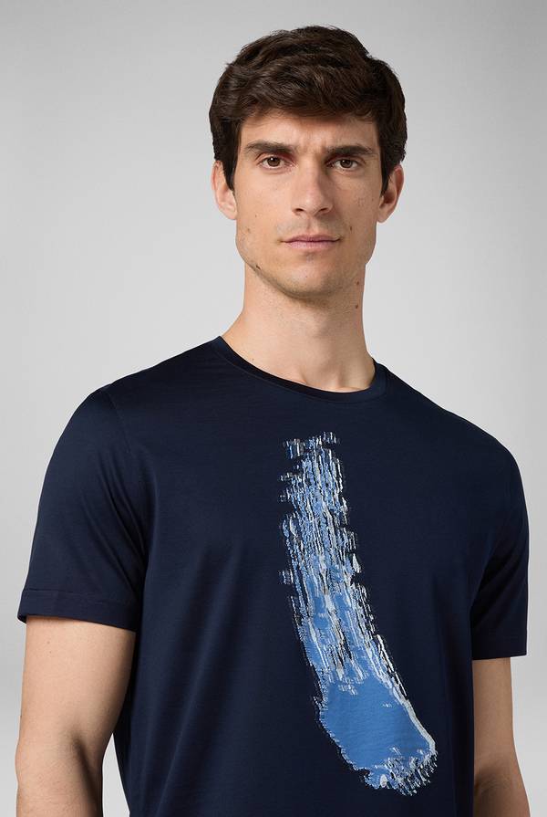 Pal Zileri Tshirt con lavorazione jacquard I Più Venduti
