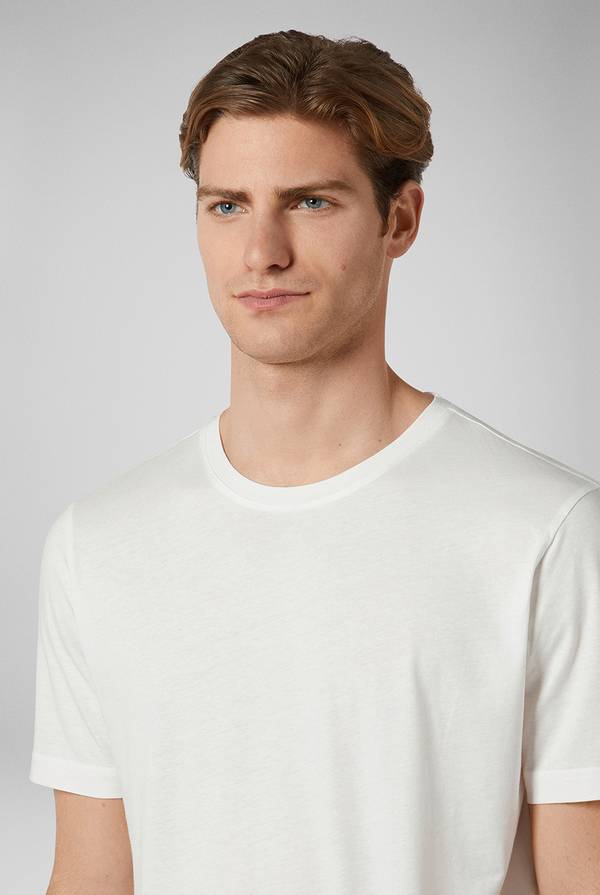 Pal Zileri T-Shirt in cotone nel colore bianco In Saldo