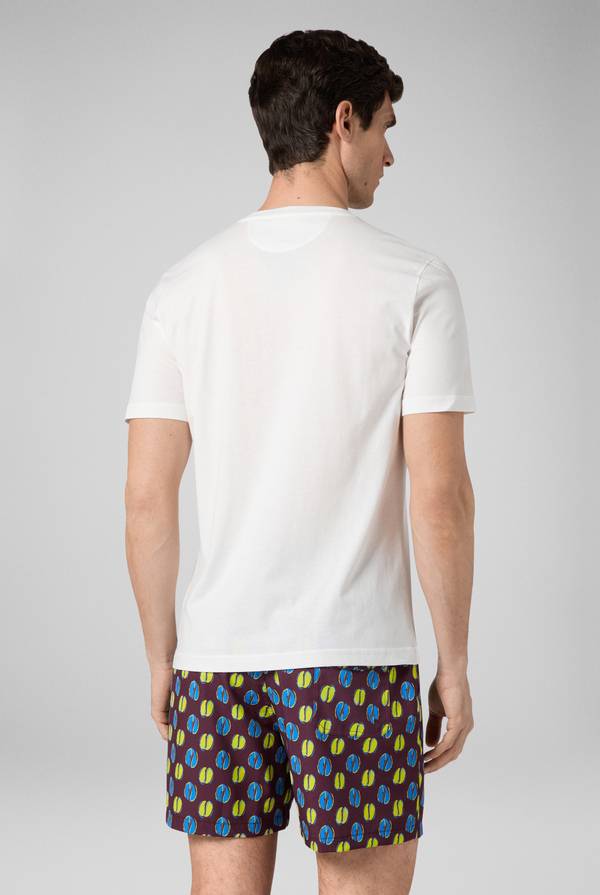 Pal Zileri tshirt in cotone con stampa astratta Nuova