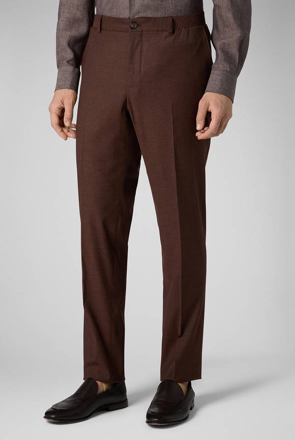 Pal Zileri Pantalone classico in lana e bamboo Flash Sale