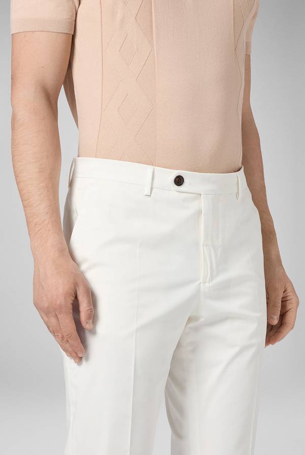 Pal Zileri Chino in puro cotone Grandi sconti