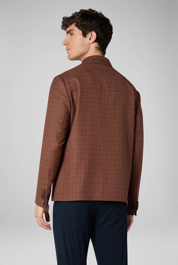Pal Zileri Giacca camicia con motivo micro check Fino al 65% di sconto
