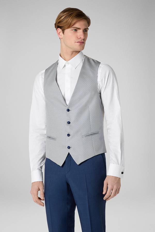 Pal Zileri Gilet Cerimonia con lavorazione jacquard Enormi sconti