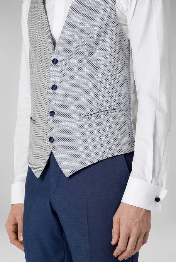 Pal Zileri Gilet Cerimonia con lavorazione jacquard Enormi sconti