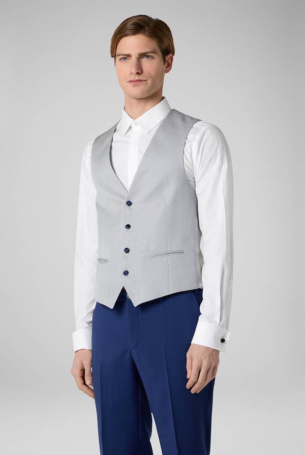 Pal Zileri Gilet Cerimonia con lavorazione jacquard Officina