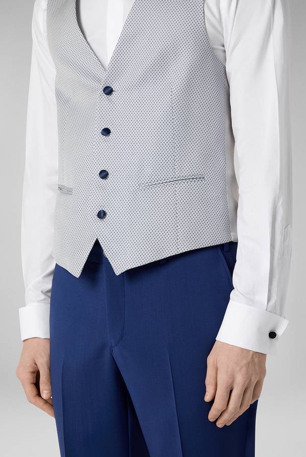 Pal Zileri Gilet Cerimonia con lavorazione jacquard Officina