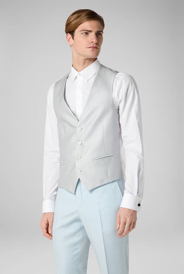Pal Zileri Gilet Cerimonia con lavorazione jacquard Limitato a 3 giorni