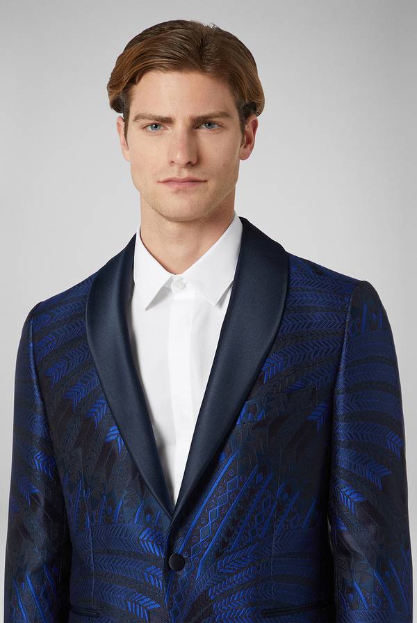 Pal Zileri Giacca smoking con motivo jacquard Italia