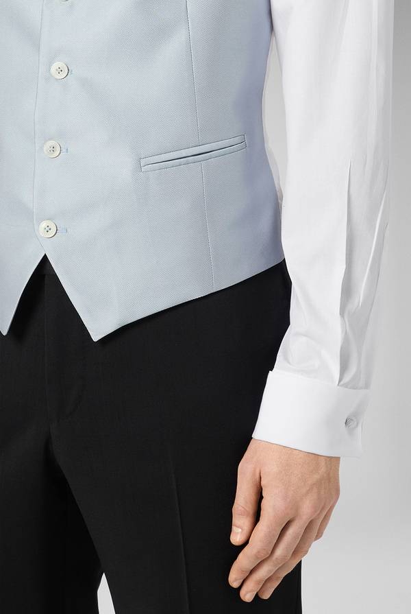 Pal Zileri Gilet Cerimonia in satin In Linea