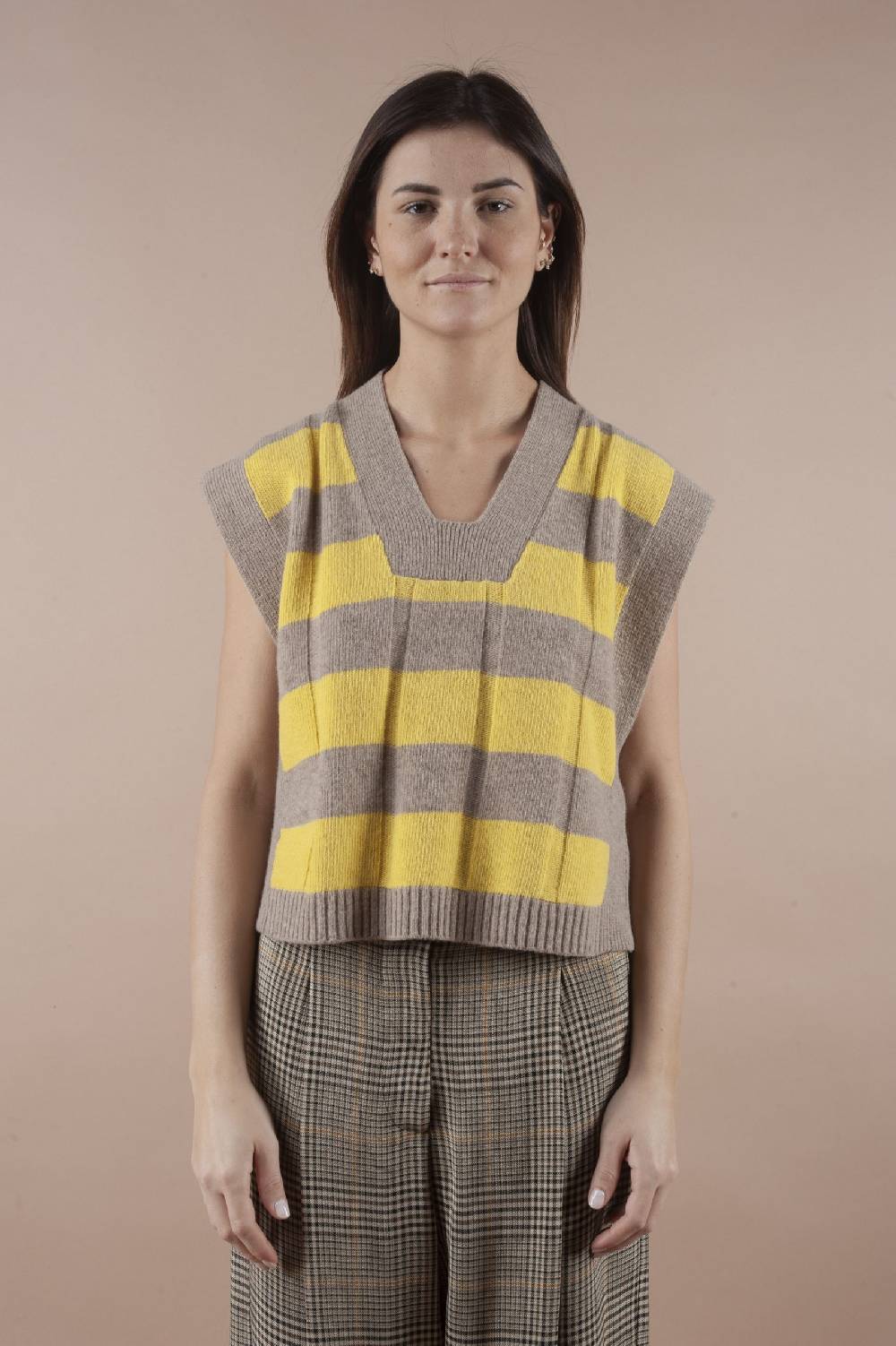 Pdr Phisique Du Role PHISIQUE DU ROLE STRIPED SWEATER TOP IN MERINOS WOOL Hotsell