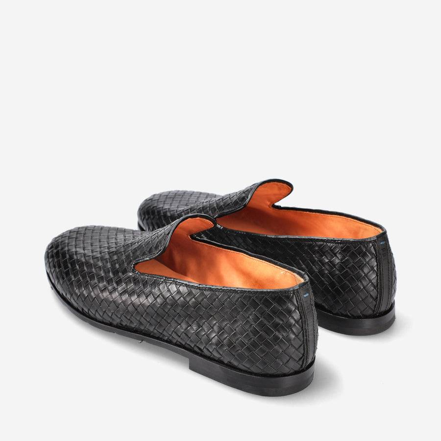 Premiata Slip-on Arden 32154C in vitello intrecciato Offerte esclusive