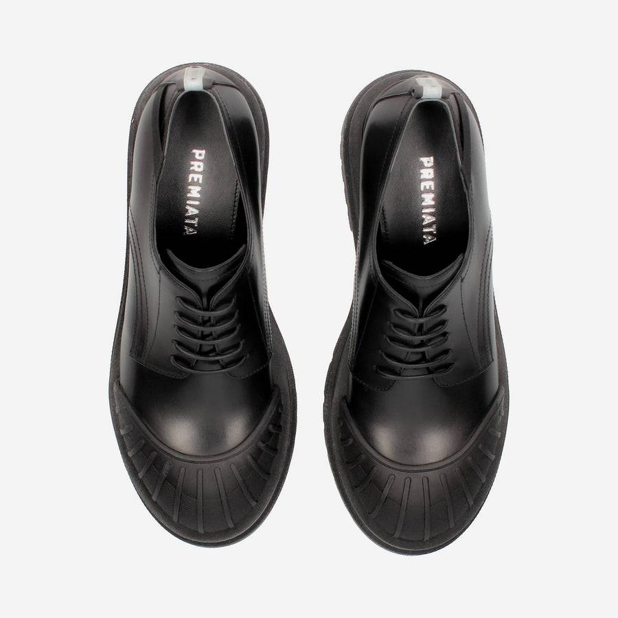 Premiata Scarpe stringate M6565A in pelle spazzolata Convenienza