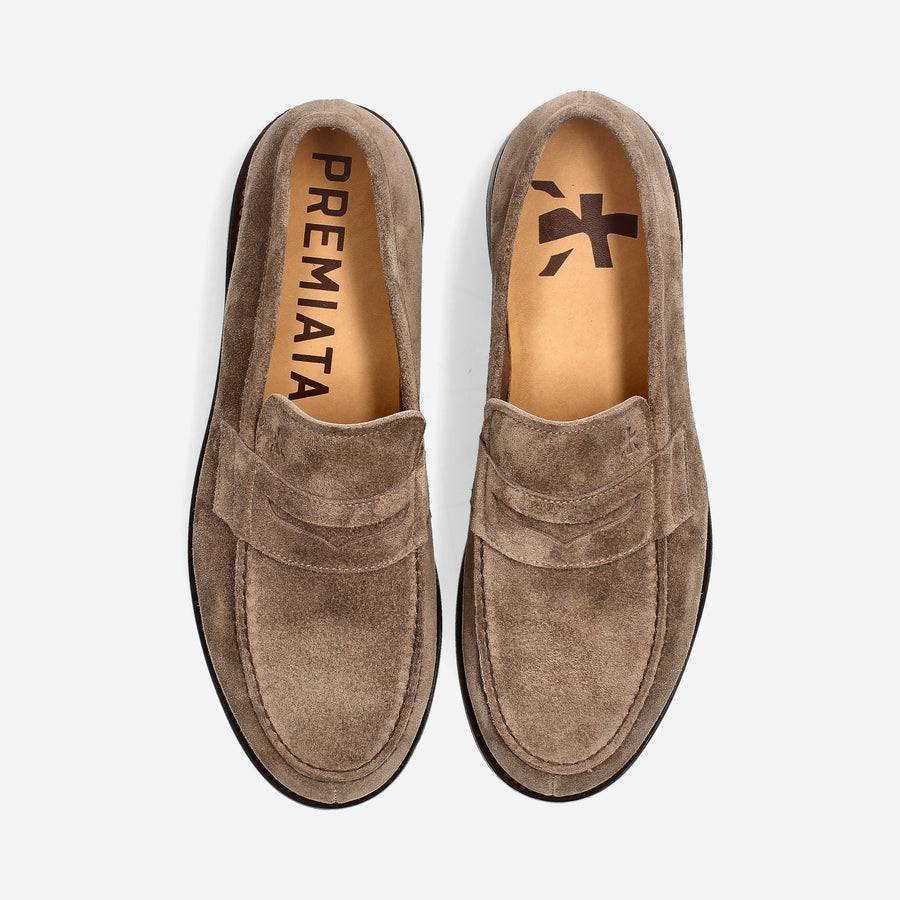 Premiata Mocassini 32050O in suede Spedizione gratuita