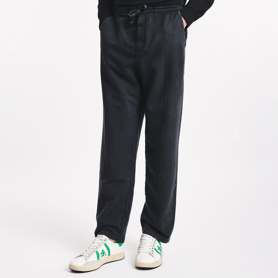 Premiata Pantaloni in felpa PR353R10 effetto resinato Ritorno libero
