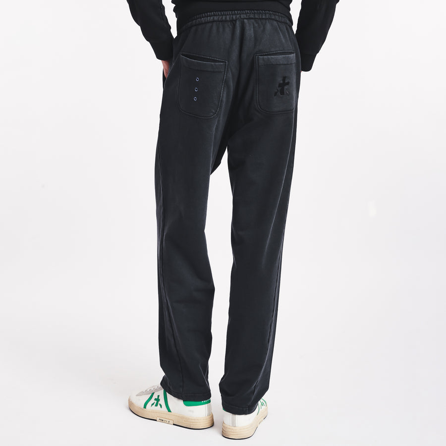 Premiata Pantaloni in felpa PR353R10 effetto resinato Ritorno libero
