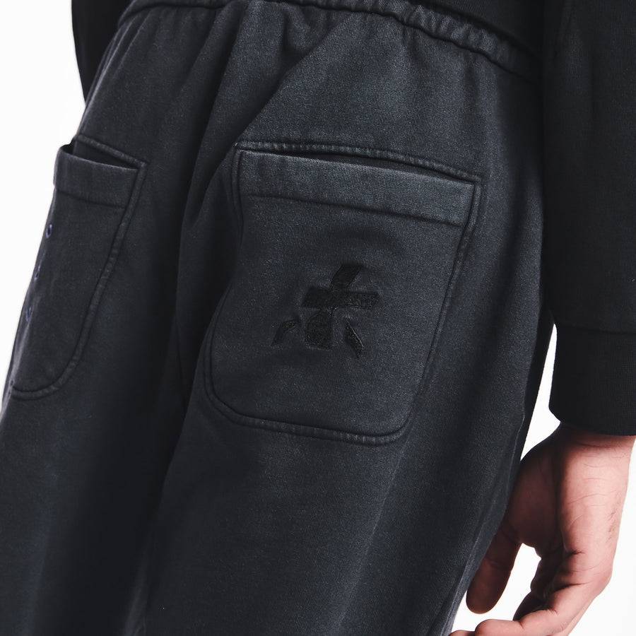 Premiata Pantaloni in felpa PR353R10 effetto resinato Ritorno libero