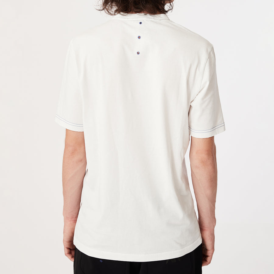 Premiata T-shirt PR364203 Never White in cotone Fino al 50% di sconto
