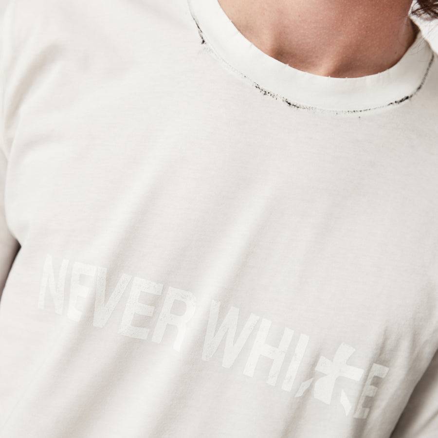 Premiata T-shirt PR364203 Never White in cotone Fino al 50% di sconto