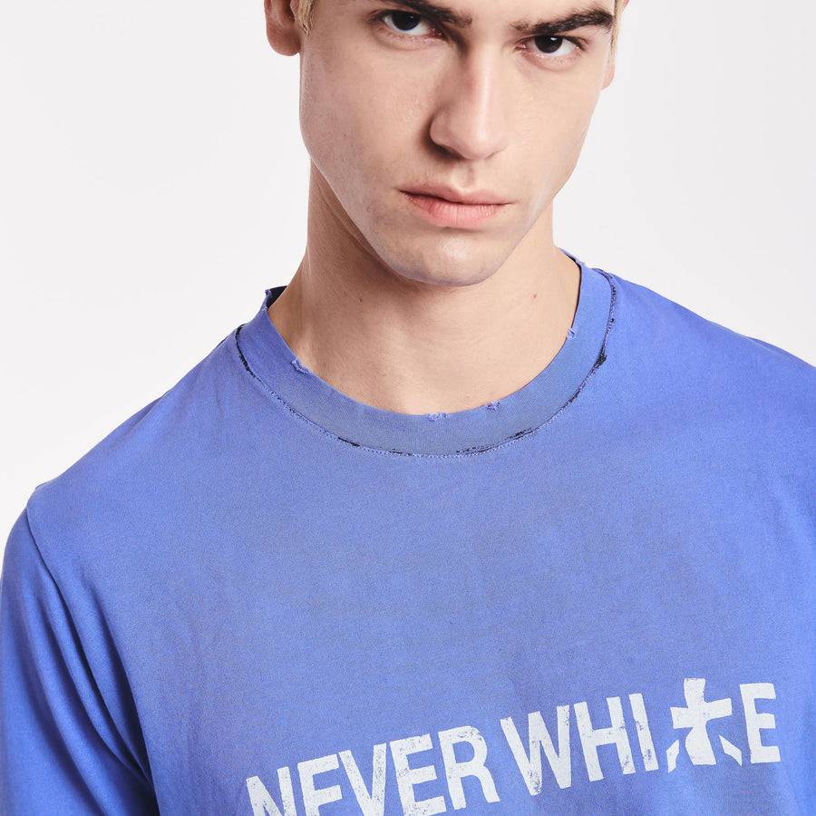 Premiata T-shirt PR364304 Never White in cotone Fino al 60% di sconto