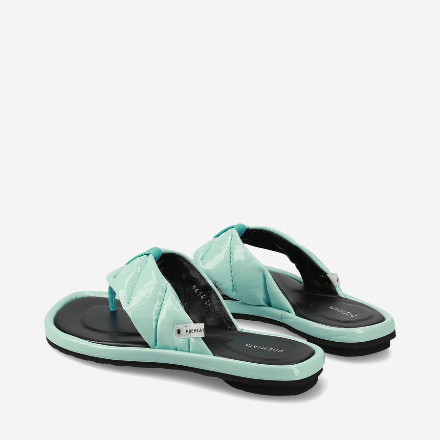 Premiata Sandali infradito M6654H in nappa imbottita Shopping Online