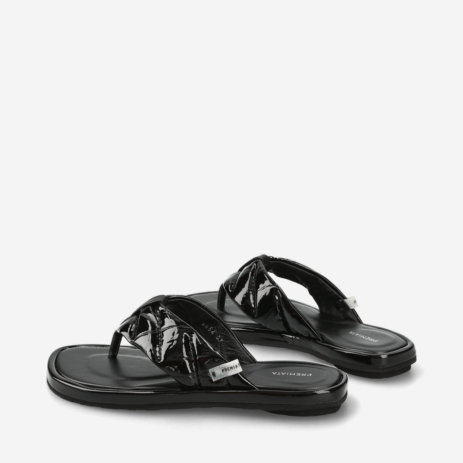 Premiata Sandali infradito M6654B in nappa imbottita Affare Del Giorno