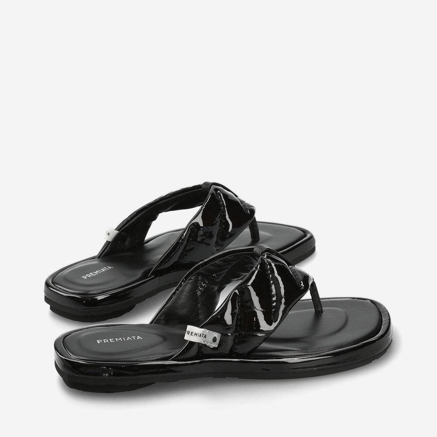 Premiata Sandali infradito M6654B in nappa imbottita Affare Del Giorno