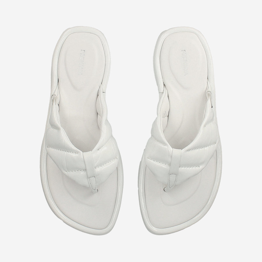 Premiata Sandali infradito M6654I in nappa imbottita Prezzo Ridotto