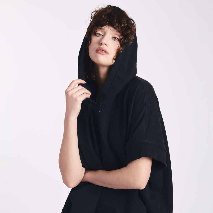 Premiata Poncho con cappuccio PR354100 Comprare a buon mercato