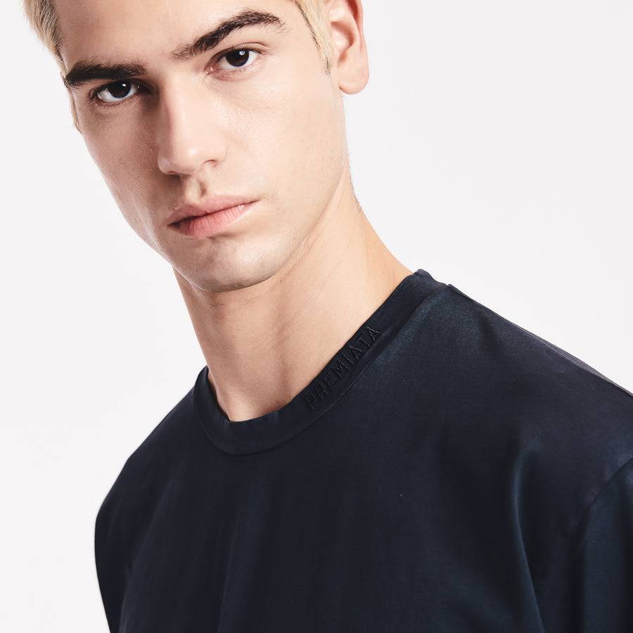 Premiata T-shirt con ricamo PR363100 Negozio online di fabbrica