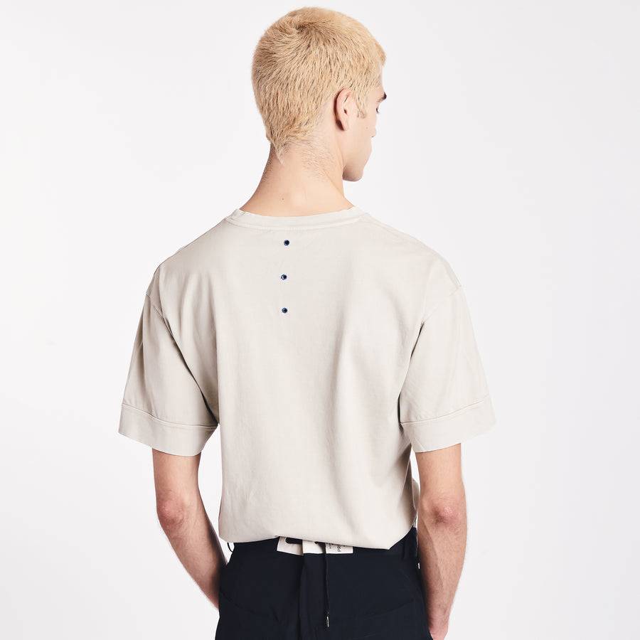 Premiata T-shirt con ricamo PR363705 Offerta speciale