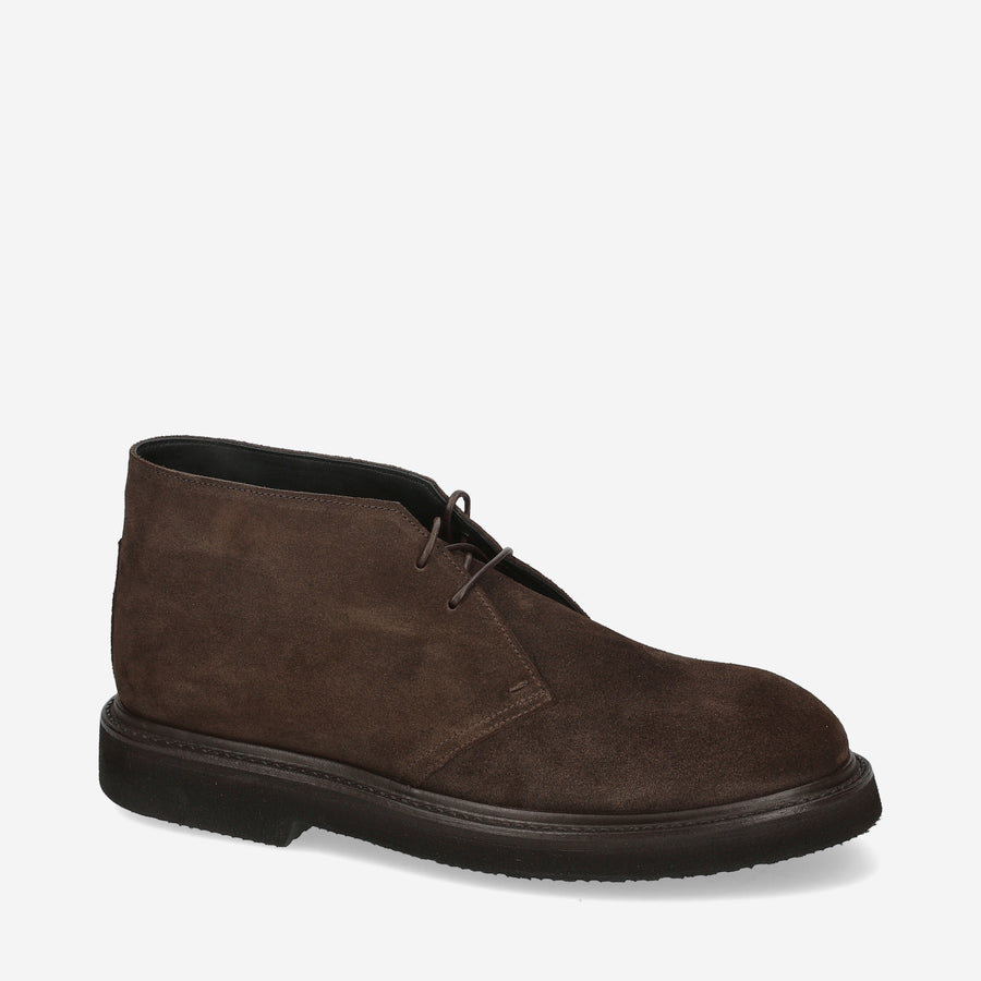 Premiata Desert boots 32206A in camoscio Black Friday Prezzi